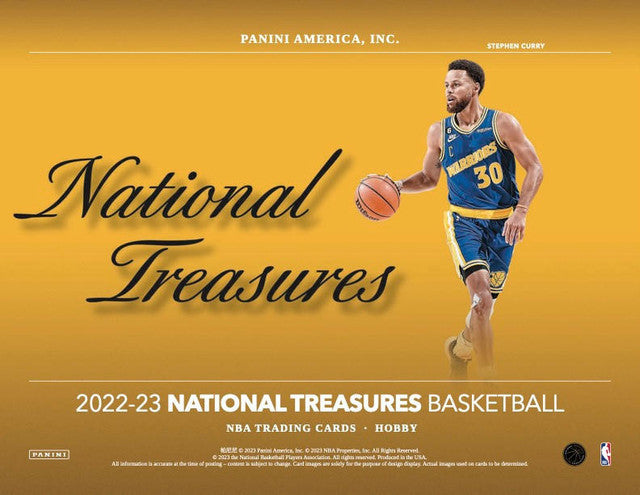 2022-23 Panini National Treasures Basketball Hobby Box PreOrder