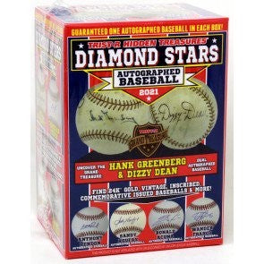 2021 Diamond Stars Autographed Baseball