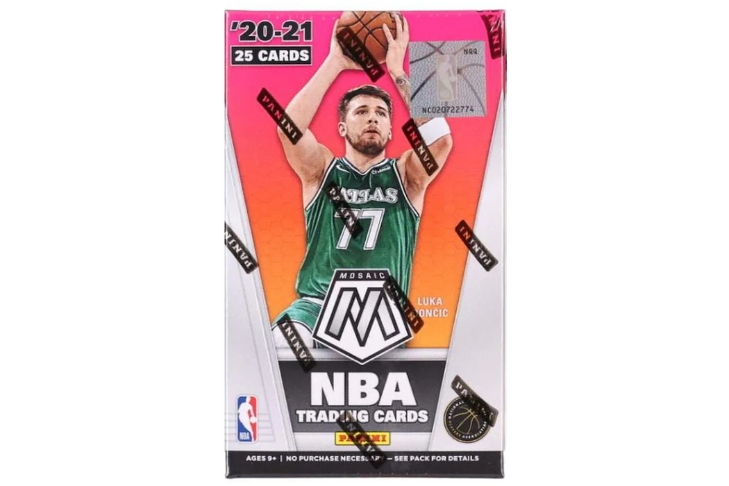 2020-21 Panini Mosaic Basketball Cereal Box
