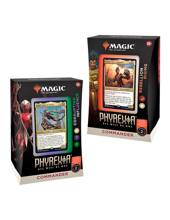Magic The Gathering Phyrexia All Will Be One Commander Decks