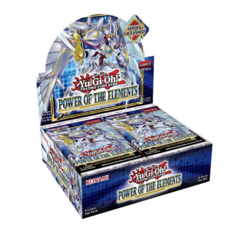 Yugioh! Power of Elements Booster Box 1st Edition